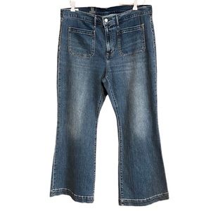 Gap Denim Women’s High Rise Flare Stretch Jeans